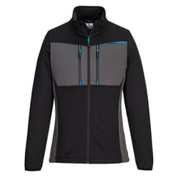 Portwest Mens Fleece Technical Top - XL, Black