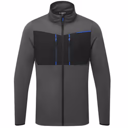 Portwest Mens Fleece Technical Top - M, Metal Grey