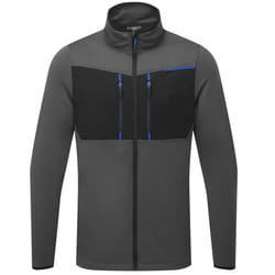 Portwest Mens Fleece Technical Top - M, Metal Grey