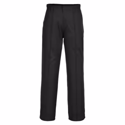 Portwest Mens Preston Trousers - 28R, Black