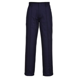 Portwest Mens Preston Trousers - 38L, Navy