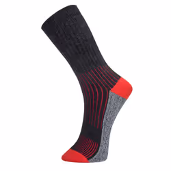Portwest Mens Socks - 6 UK-9 UK, Black