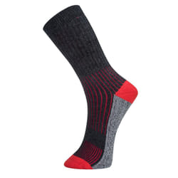 Portwest Mens Socks - 6 UK-9 UK, Black