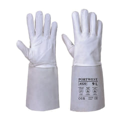 Portwest Unisex Adult TIG Welding Gauntlets - L, Grey