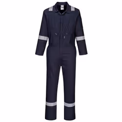 Portwest Mens Iona Cotton Wear to Work Overalls - S, Navy