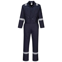 Portwest Mens Iona Cotton Wear to Work Overalls - S, Navy