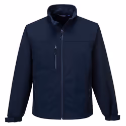 Portwest Mens Soft Shell Jacket - XS, Navy