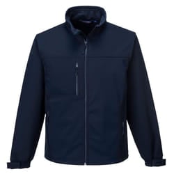 Portwest Mens Soft Shell Jacket - XS, Navy