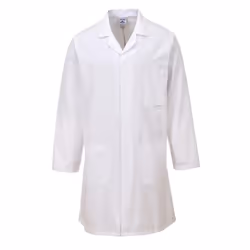 Portwest Mens Lab Coat - 4XL, White