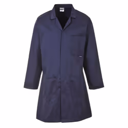 Portwest Mens Lab Coat - XS, Navy