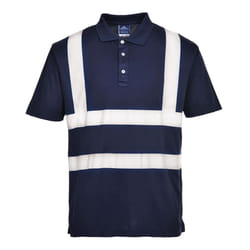 Portwest Mens Iona Polo Shirt - L, Navy