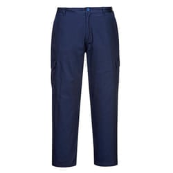 Portwest Unisex Adult Anti-Static Work Trousers - 32R, Navy