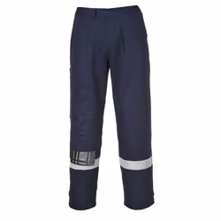 Portwest Mens Bizflame Plus Work Trousers - XS R, Navy