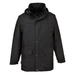 Portwest Mens Oban Fleece Lined Jacket - S, Black