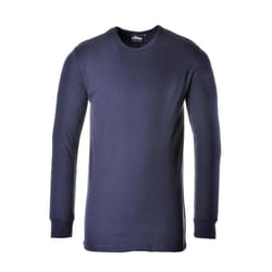 Portwest Mens Thermal Long-Sleeved T-Shirt - 4XL, Navy