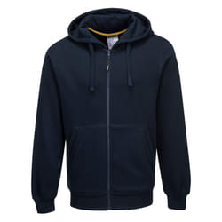 Portwest Mens Nickel Full Zip Hoodie - S, Navy