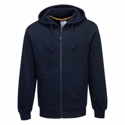 Portwest Mens Nickel Full Zip Hoodie - XXL, Navy