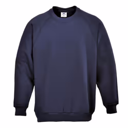 Portwest Unisex Adult Roma Sweatshirt - S, Navy