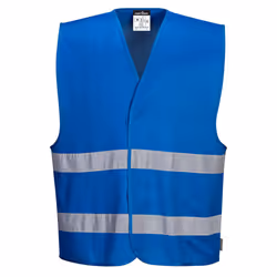 Portwest Unisex Adult Iona Hi-Vis Vest - 4XL-5XL, Royal Blue