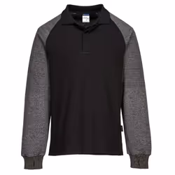 Portwest Mens Polo Shirt - S, Black