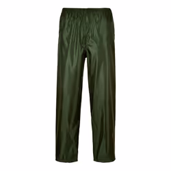 Portwest Mens Classic Rain Trousers - 2XL, Olive Green