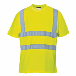 Portwest Mens Hi-Vis T-Shirt - XXL, Yellow