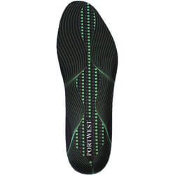 Portwest Gel Arch Support Insoles - L, Black/Green