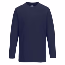 Portwest Mens Long-Sleeved T-Shirt - XL, Navy