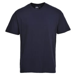 Portwest Mens Turin Premium T-Shirt - S, Navy