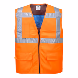Portwest Unisex Adult High-Vis Cooling Vest - XXL-3XL, Orange