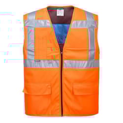 Portwest Unisex Adult High-Vis Cooling Vest - XXL-3XL, Orange