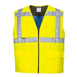 Portwest Unisex Adult High-Vis Cooling Vest - XXL-3XL, Yellow