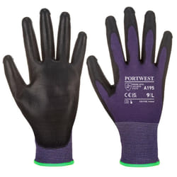 Portwest Unisex Adult Touch Screen Safety Gloves - XS, Purple/Black