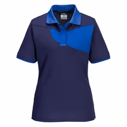 Portwest Womens/Ladies PW2 Polo Shirt - XXL, Navy/Royal Blue