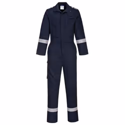 Portwest Unisex Adult Bizflame Plus Stretch Overalls - L, Navy
