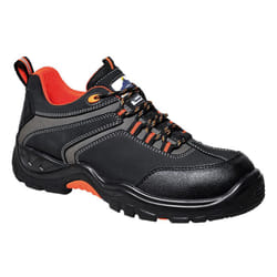 Portwest Mens Operis Leather Compositelite Safety Shoes - 12 UK, Black