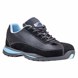 Portwest Womens/Ladies Steelite Leather Safety Trainers - 6.5 UK, Black