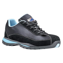 Portwest Womens/Ladies Steelite Leather Safety Trainers - 6.5 UK, Black