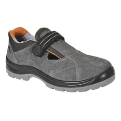 Portwest Mens Steelite Obra Suede Safety Sandals - 6 UK, Grey