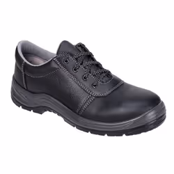 Portwest Mens Steelite Kumo Leather Safety Shoes - 11 UK, Black