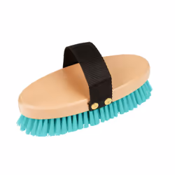 Roma Brights Body Brush - One Size, Turquoise