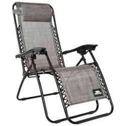 Trespass Glenesk Folding Garden Chair - One Size, Grey Marl