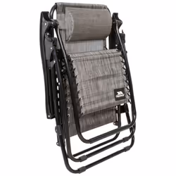 Trespass Glenesk Folding Garden Chair - One Size, Grey Marl