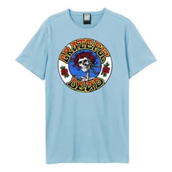 Amplified Unisex Adult Stealie Grateful Dead T-Shirt - XS, Strange Blue
