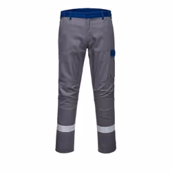 Portwest Mens Bizflame Ultra Two Tone Work Trousers - 41R 41, Grey