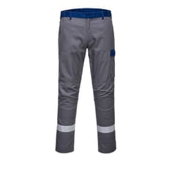Portwest Mens Bizflame Ultra Two Tone Work Trousers - 41R 41, Grey