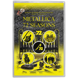 Metallica 72 Seasons Badge (Pack of 5)
