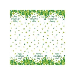 Unique Party Shamrock St Patricks Day Party Table Cover