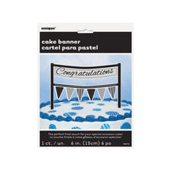 Unique Party Congratulations Cake Topper (Pack of 11)