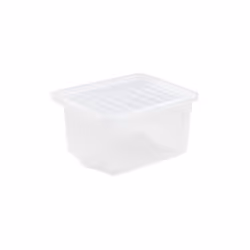 Wham Fusion Range Storage Box & Lid - 37L, Clear